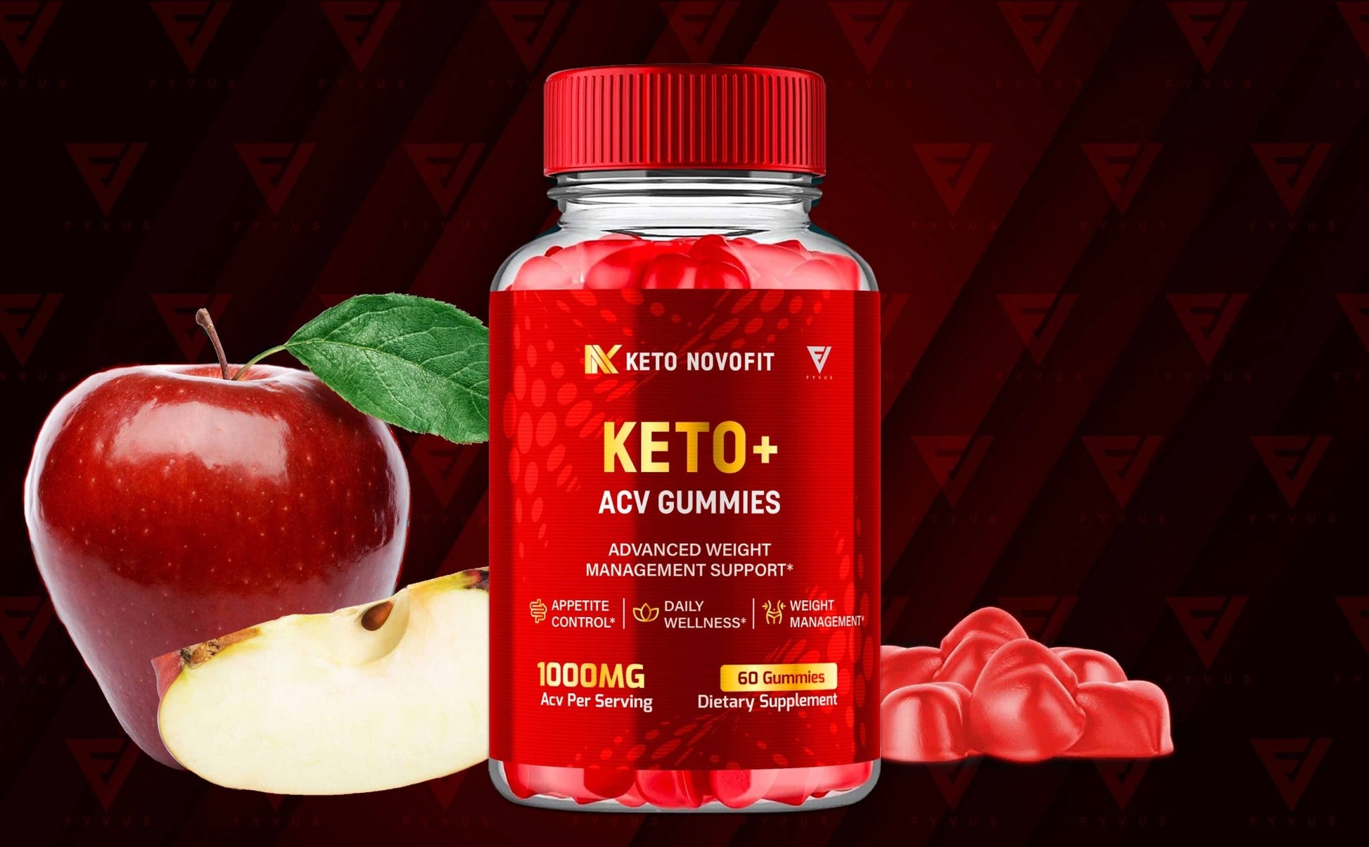 Keto Novofit - Keto ACV Gummies - Vitamin Place