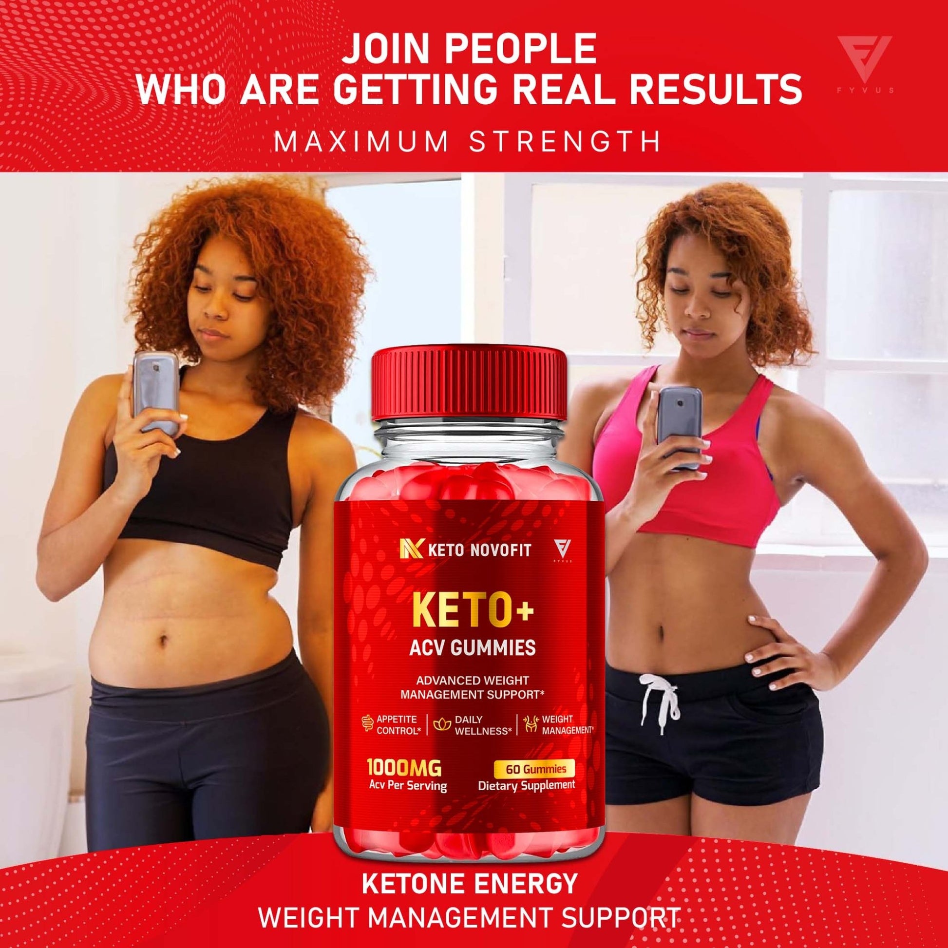 Keto Novofit - Keto ACV Gummies - Vitamin Place