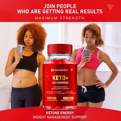 Keto Novofit - Keto ACV Gummies - Vitamin Place