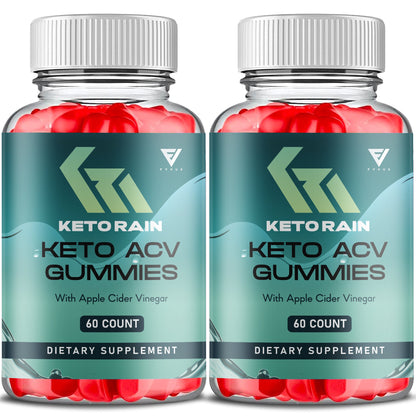Keto Rain ACV Keto Gummies - Vitamin Place - Apple Cider Vinegar Gummies
