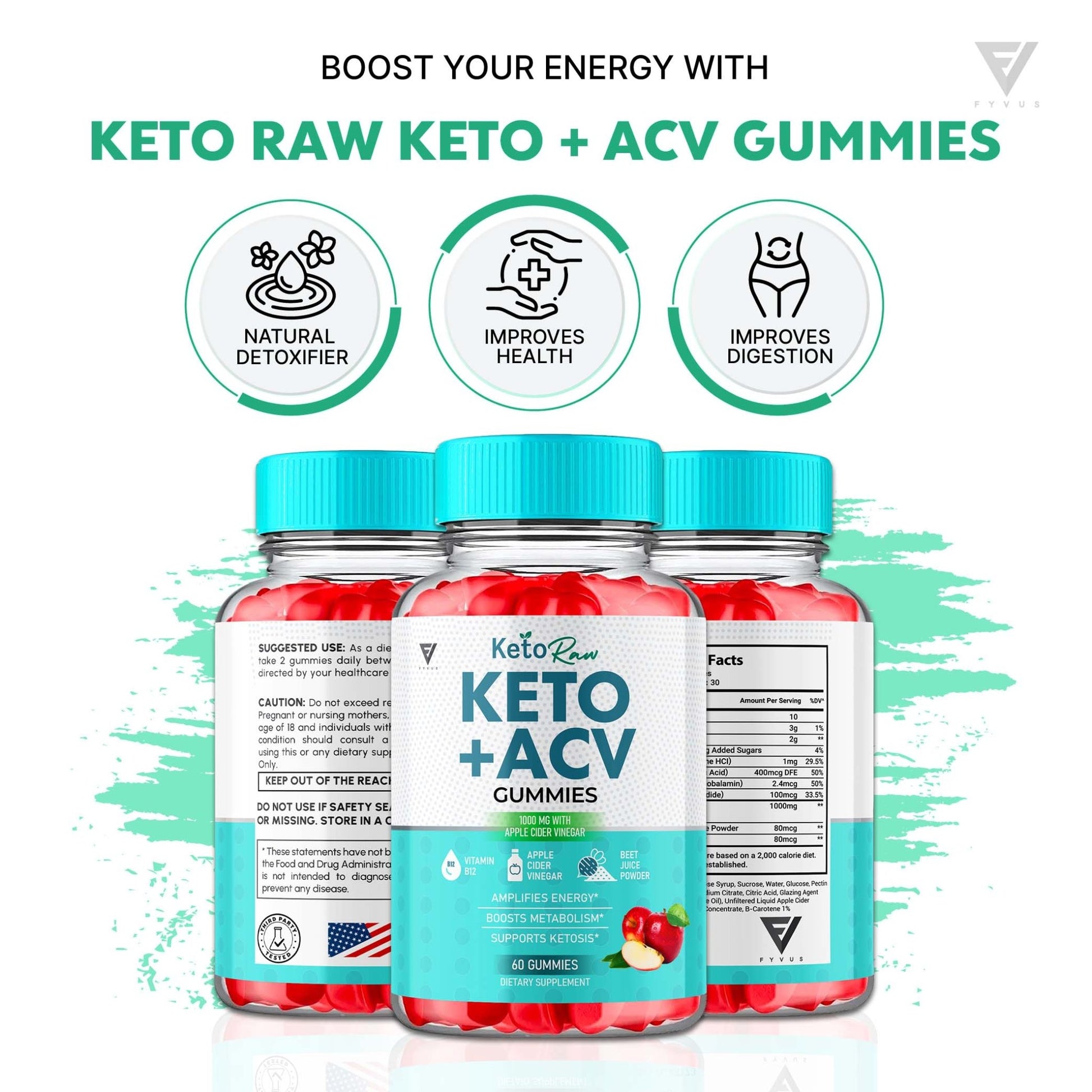 Keto Raw - Keto ACV Gummies - Vitamin Place