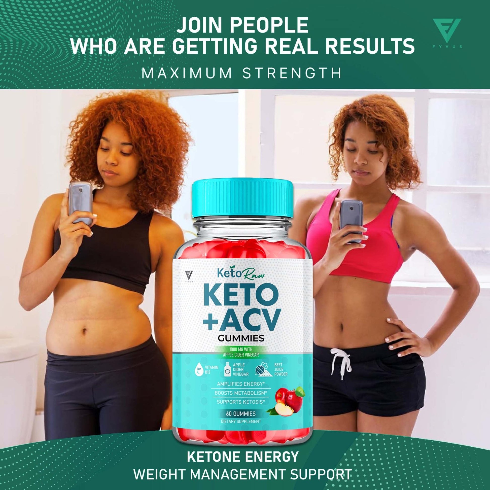 Keto Raw - Keto ACV Gummies - Vitamin Place