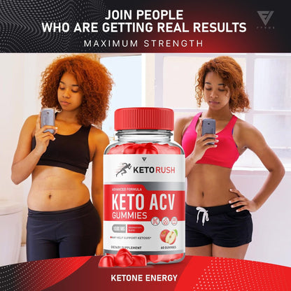 Keto Rush - Keto ACV Gummies - Vitamin Place - Apple Cider Vinegar Gummies
