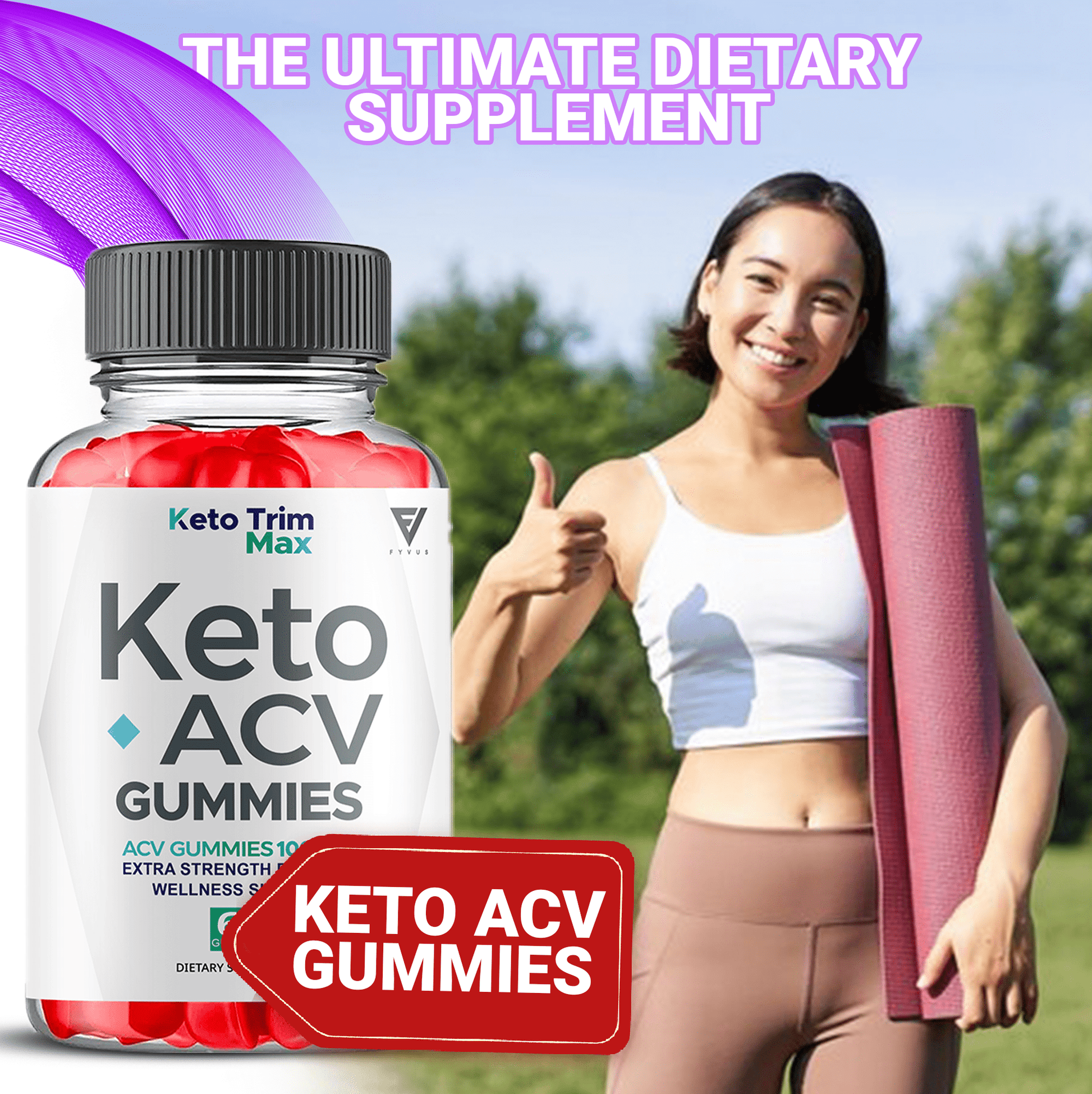 Keto Trim Max Keto ACV Gummies - Vitamin Place - Apple Cider Vinegar Gummies