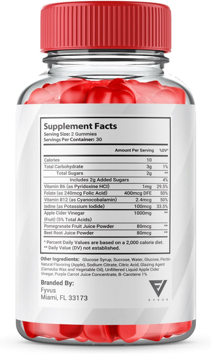 Keto Trium ACV Gummies - Vitamin Place