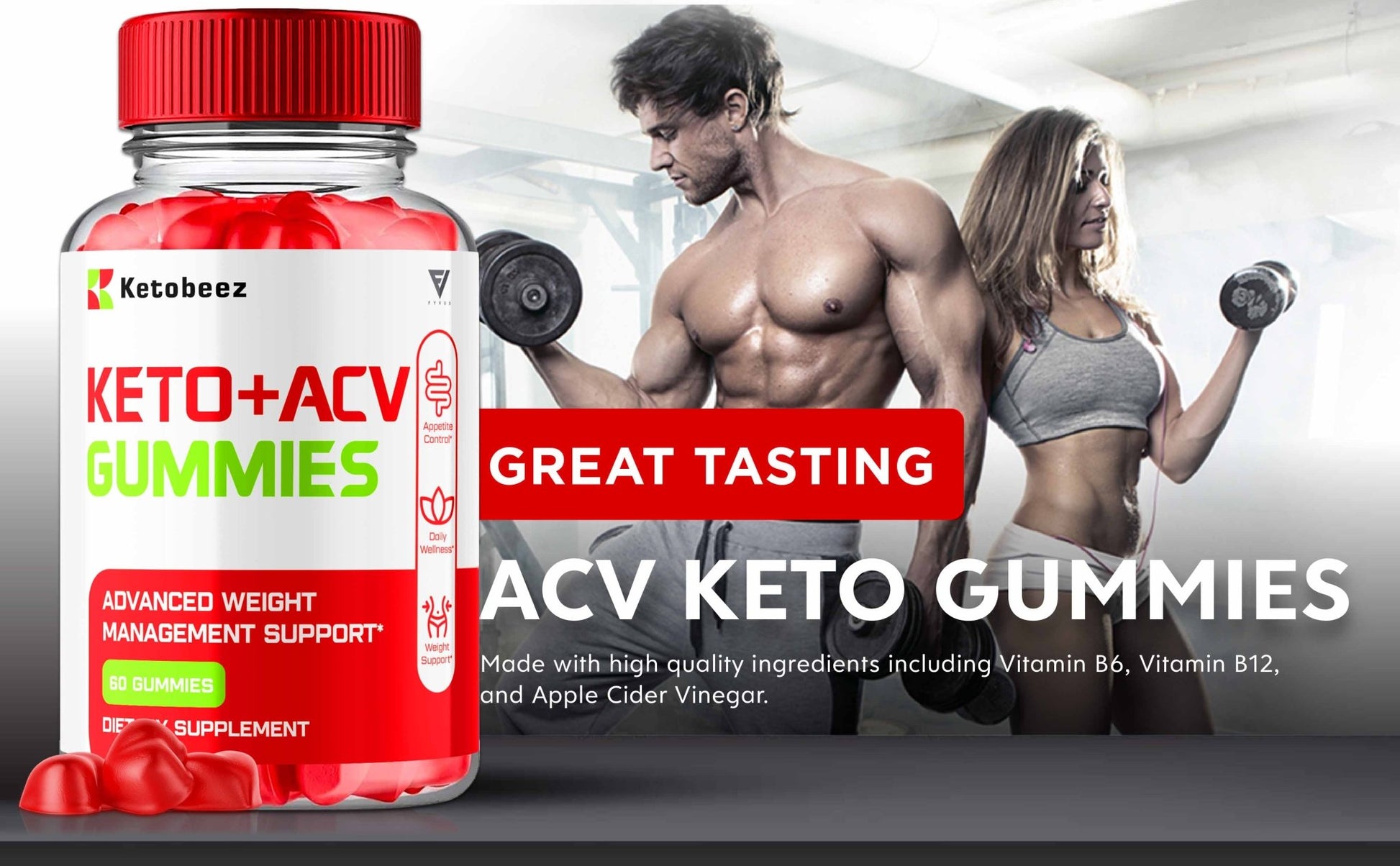Ketobeez - Keto ACV Gummies - Vitamin Place