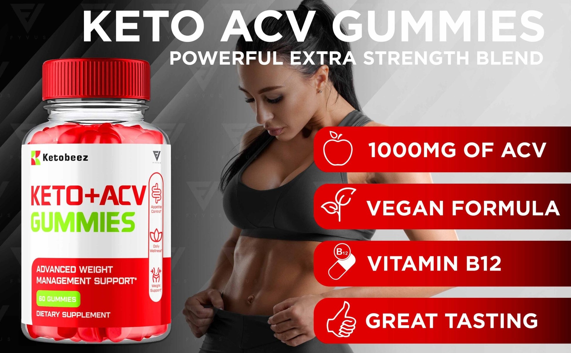 Ketobeez - Keto ACV Gummies - Vitamin Place