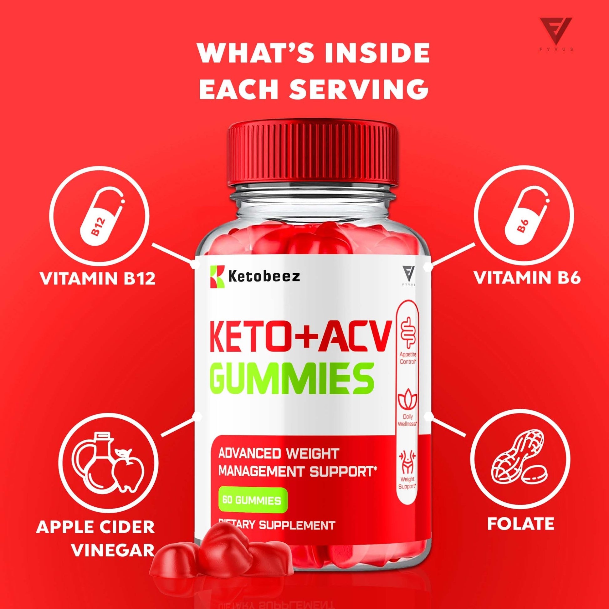 Ketobeez - Keto ACV Gummies - Vitamin Place