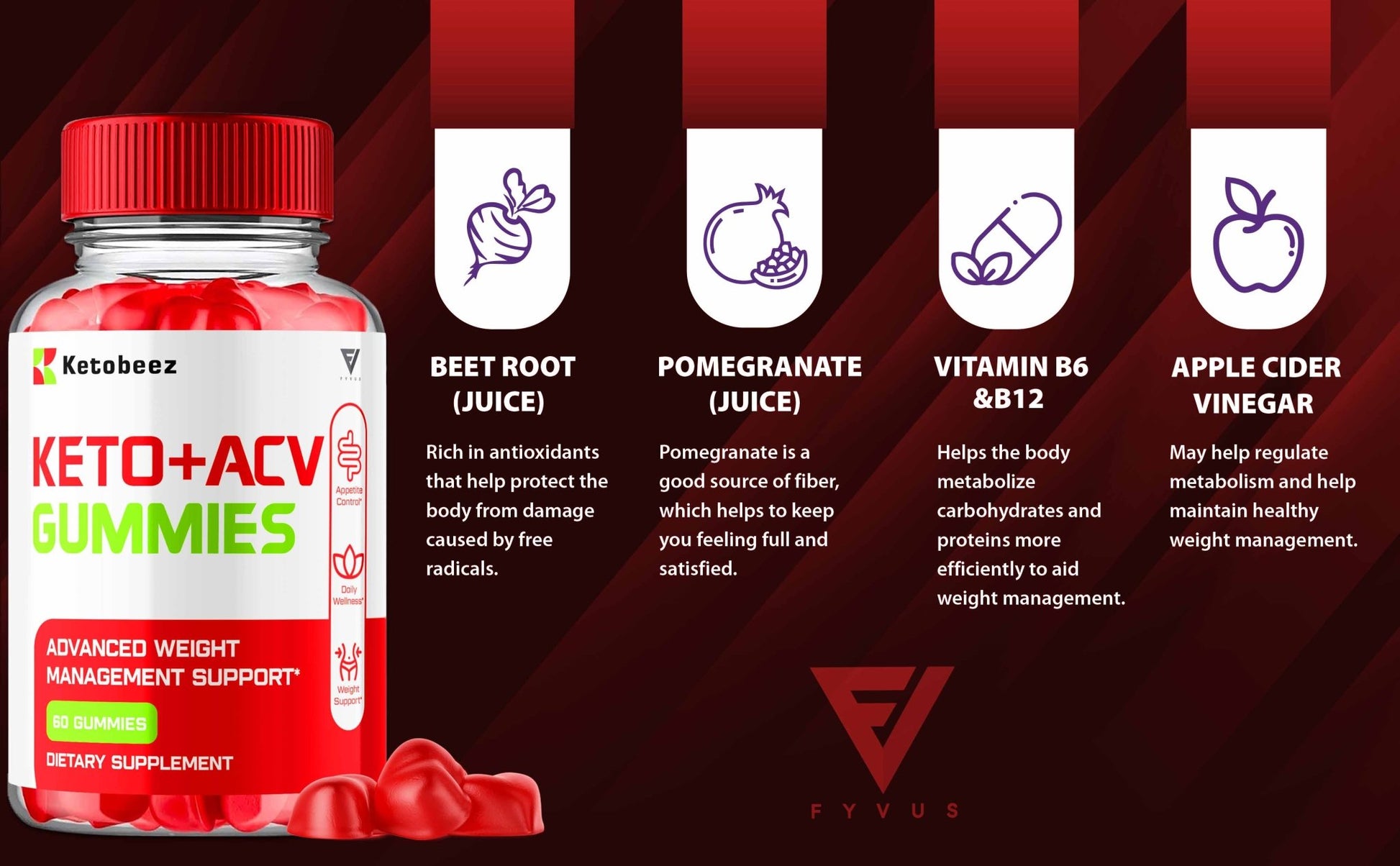 Ketobeez - Keto ACV Gummies - Vitamin Place