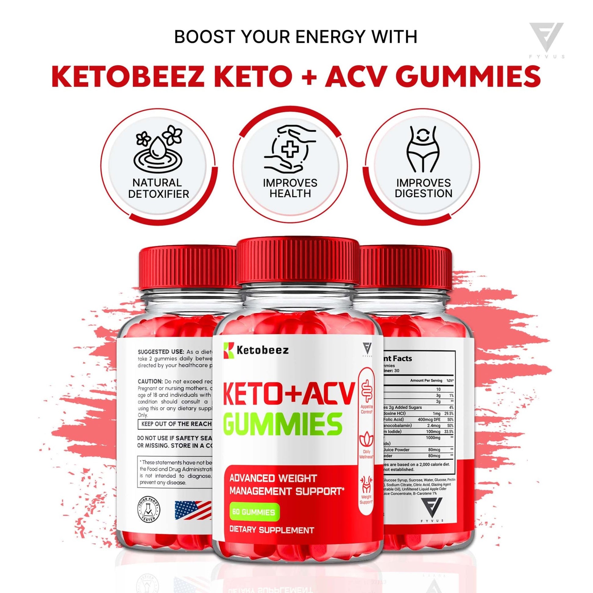 Ketobeez - Keto ACV Gummies - Vitamin Place