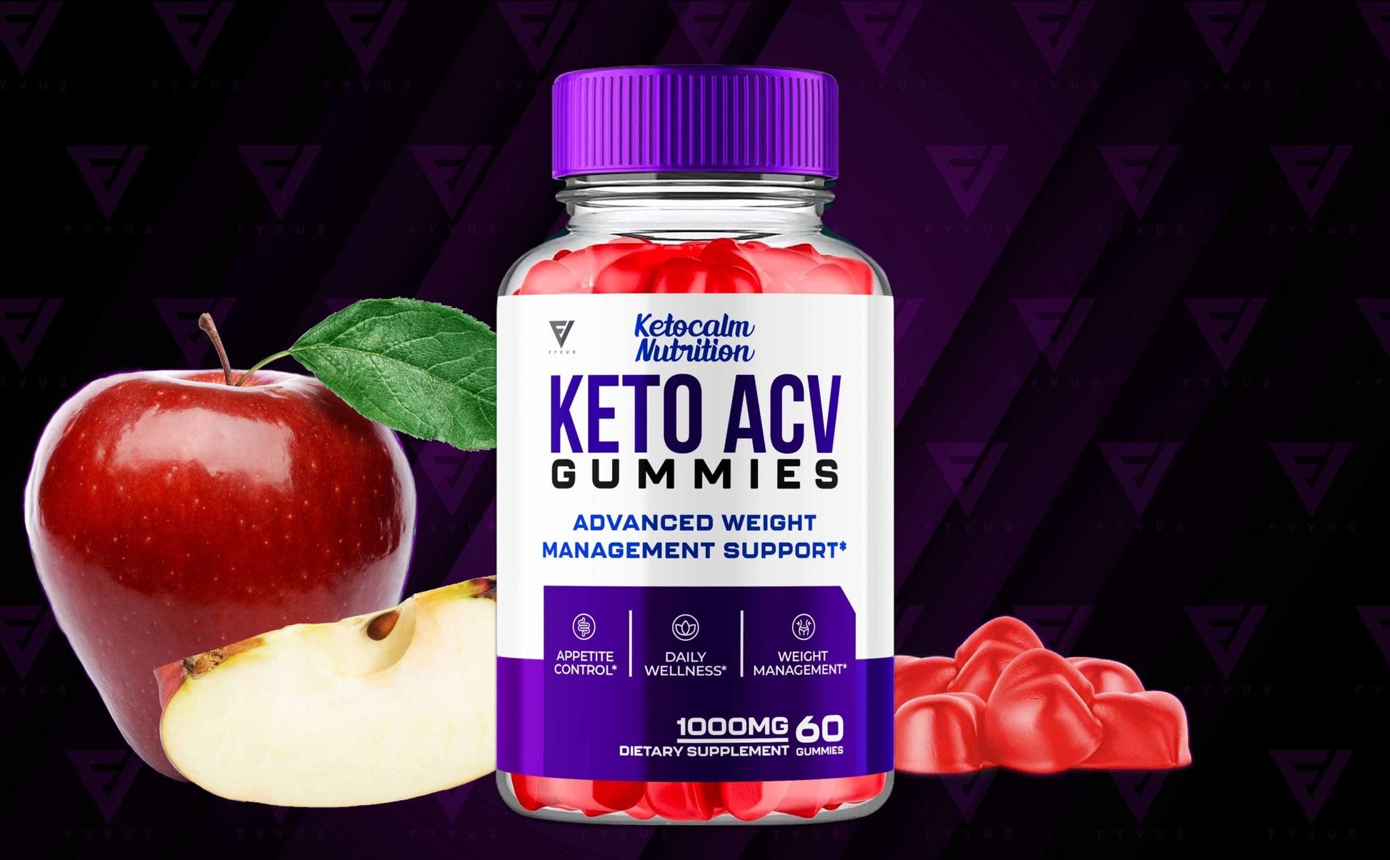 Ketocalm - Keto ACV Gummies - Vitamin Place