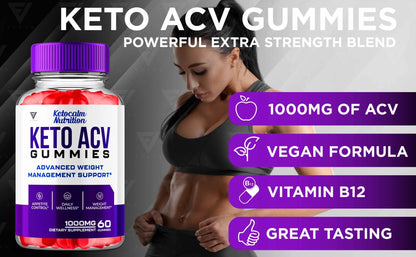 Ketocalm - Keto ACV Gummies - Vitamin Place