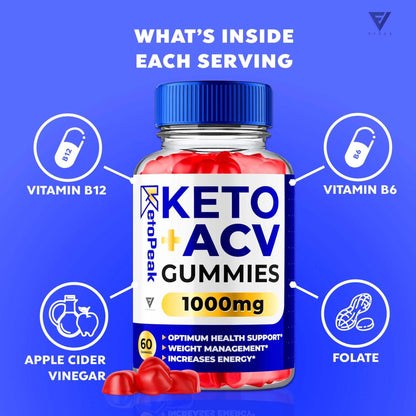 KetoPeak - Keto ACV Gummies - Vitamin Place