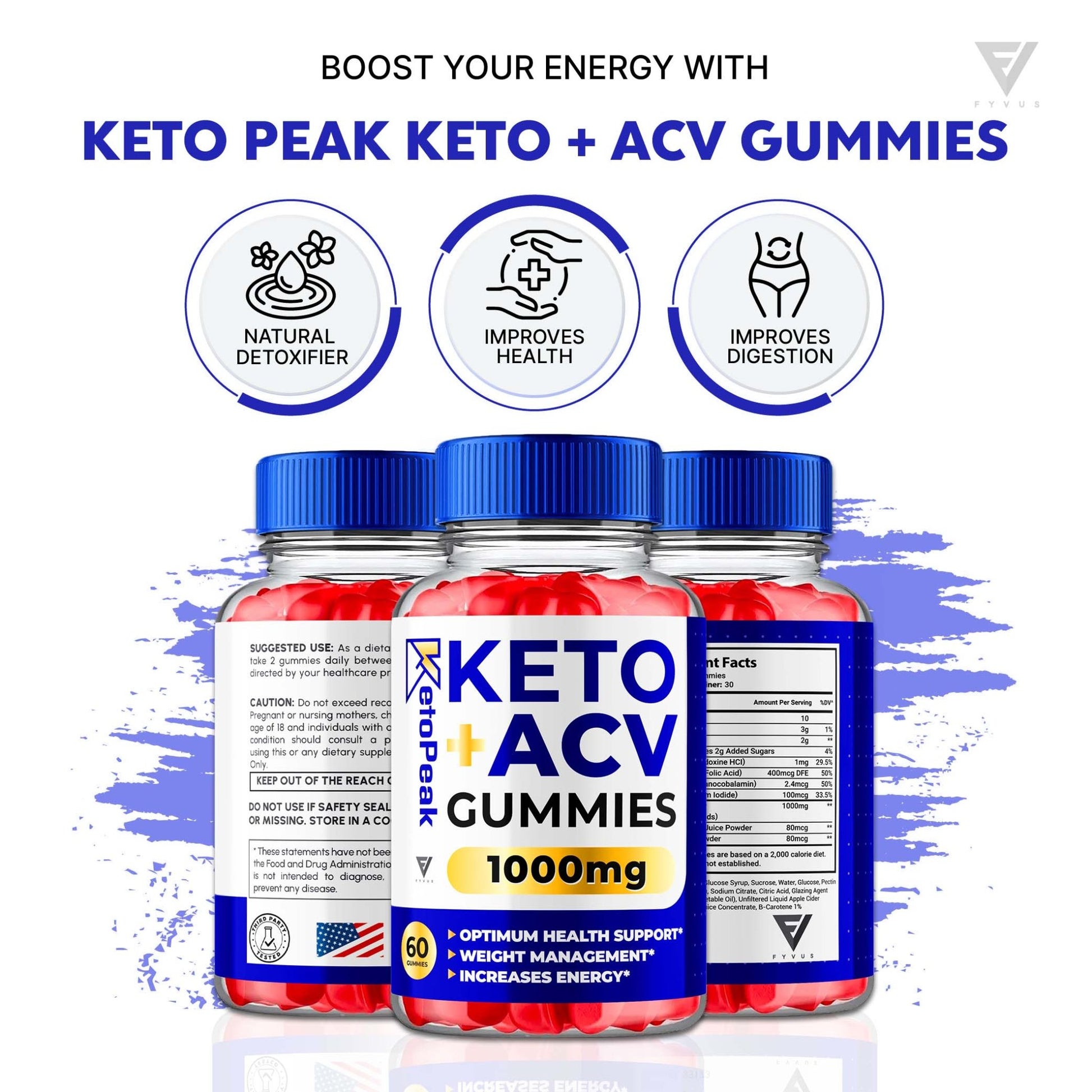 KetoPeak - Keto ACV Gummies - Vitamin Place
