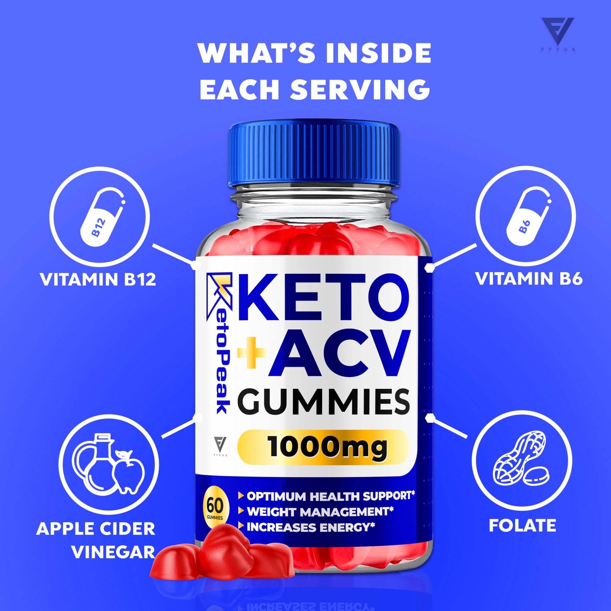 KetoPeak - Keto ACV Gummies - Vitamin Place
