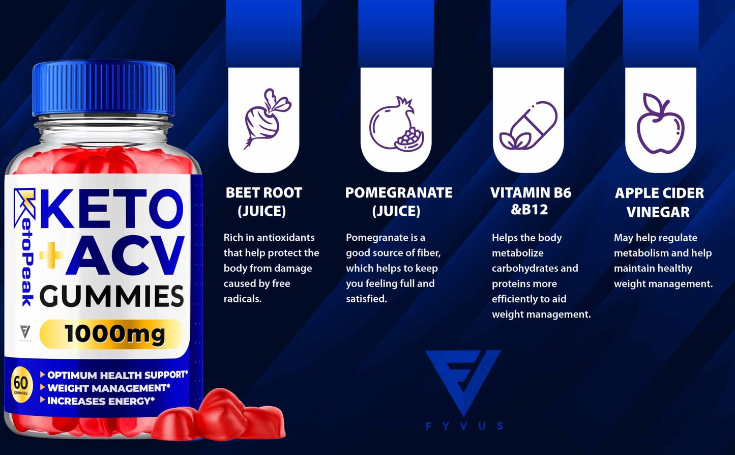 KetoPeak - Keto ACV Gummies - Vitamin Place