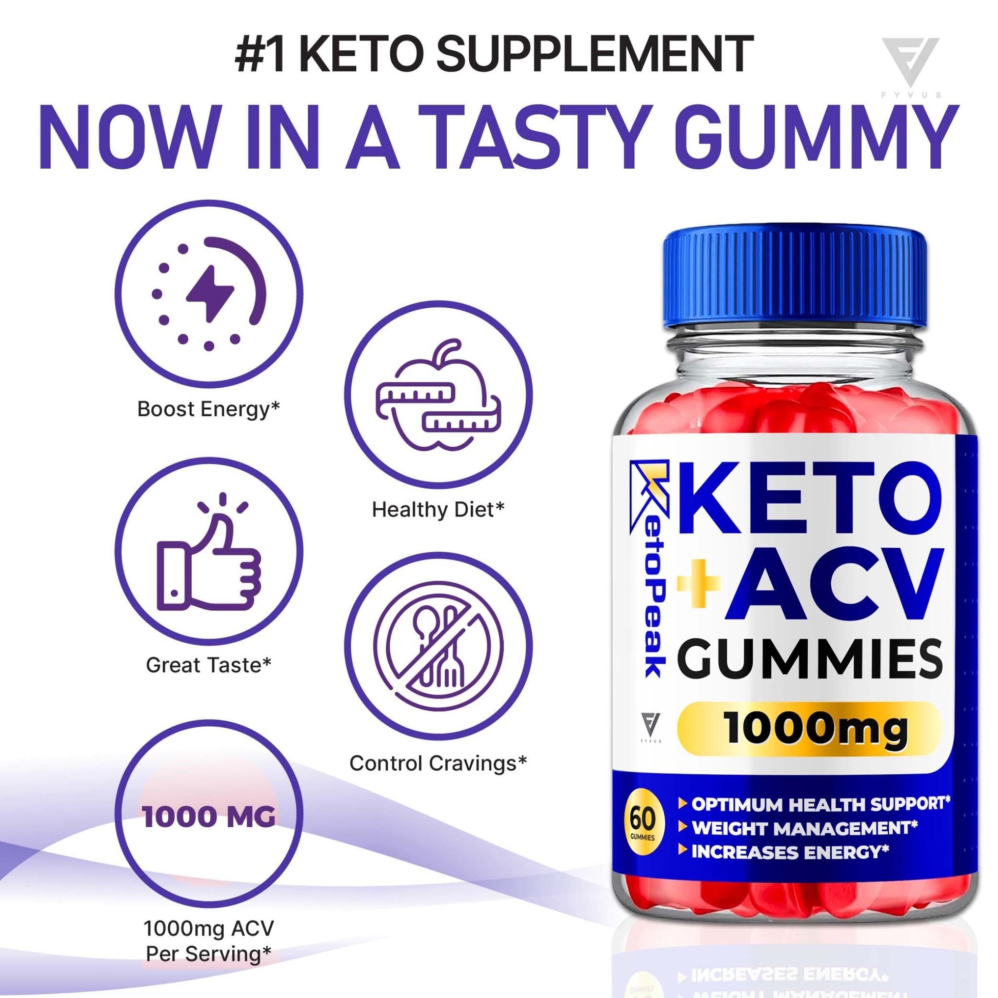 KetoPeak - Keto ACV Gummies - Vitamin Place