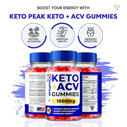 KetoPeak - Keto ACV Gummies - Vitamin Place