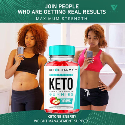 KetoPharma - Keto ACV Gummies - Vitamin Place - Apple Cider Vinegar Gummies