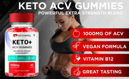 Ketospell - Keto ACV Gummies - Vitamin Place