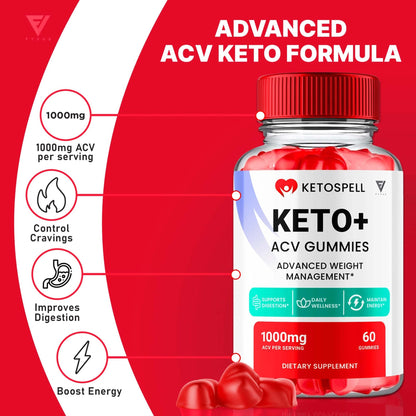 Ketospell - Keto ACV Gummies - Vitamin Place