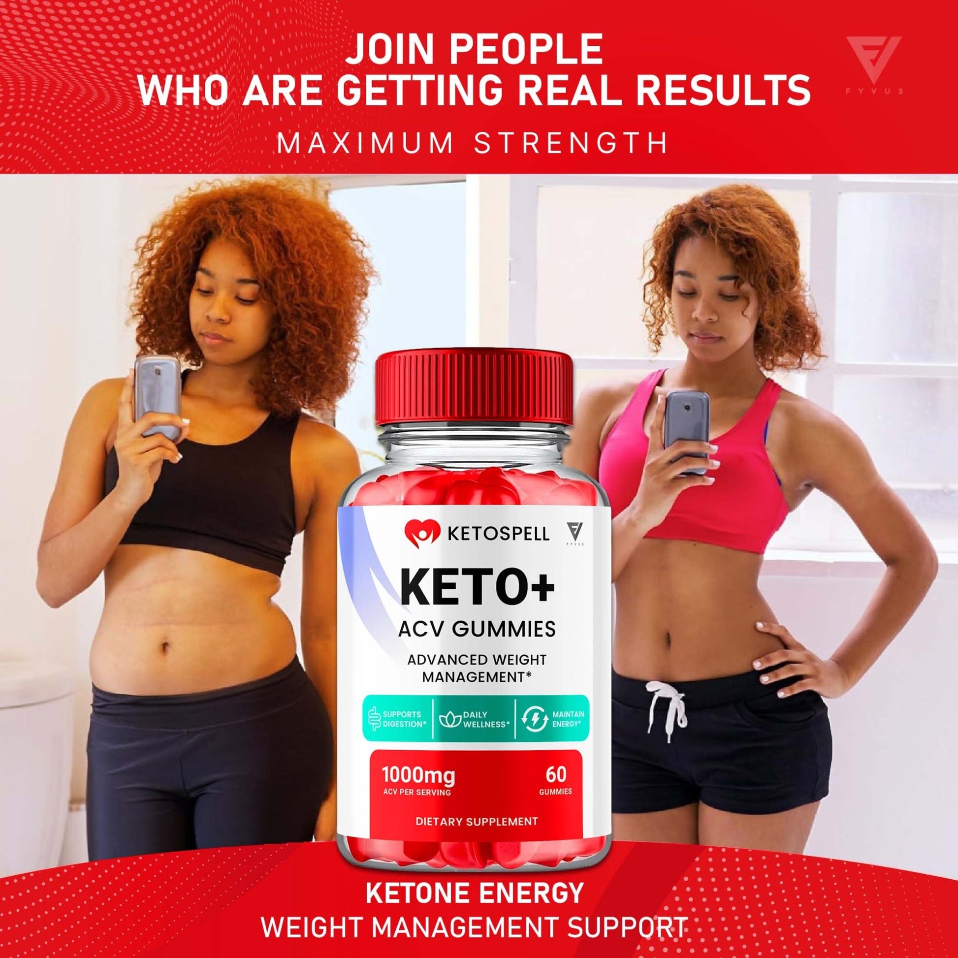 Ketospell - Keto ACV Gummies - Vitamin Place