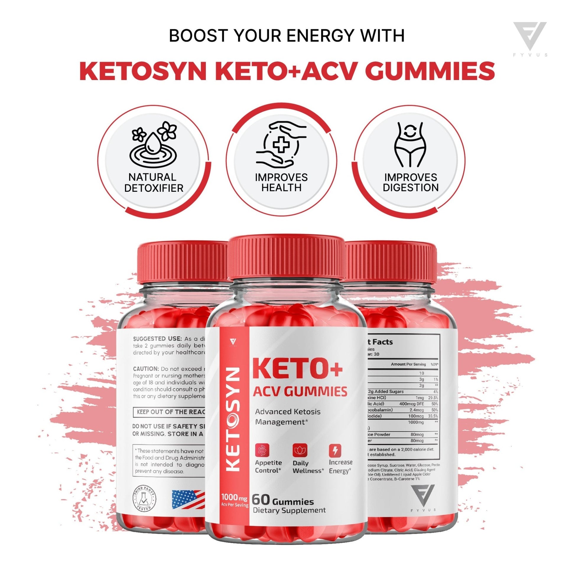 Ketosyn - Keto ACV Gummies - Vitamin Place