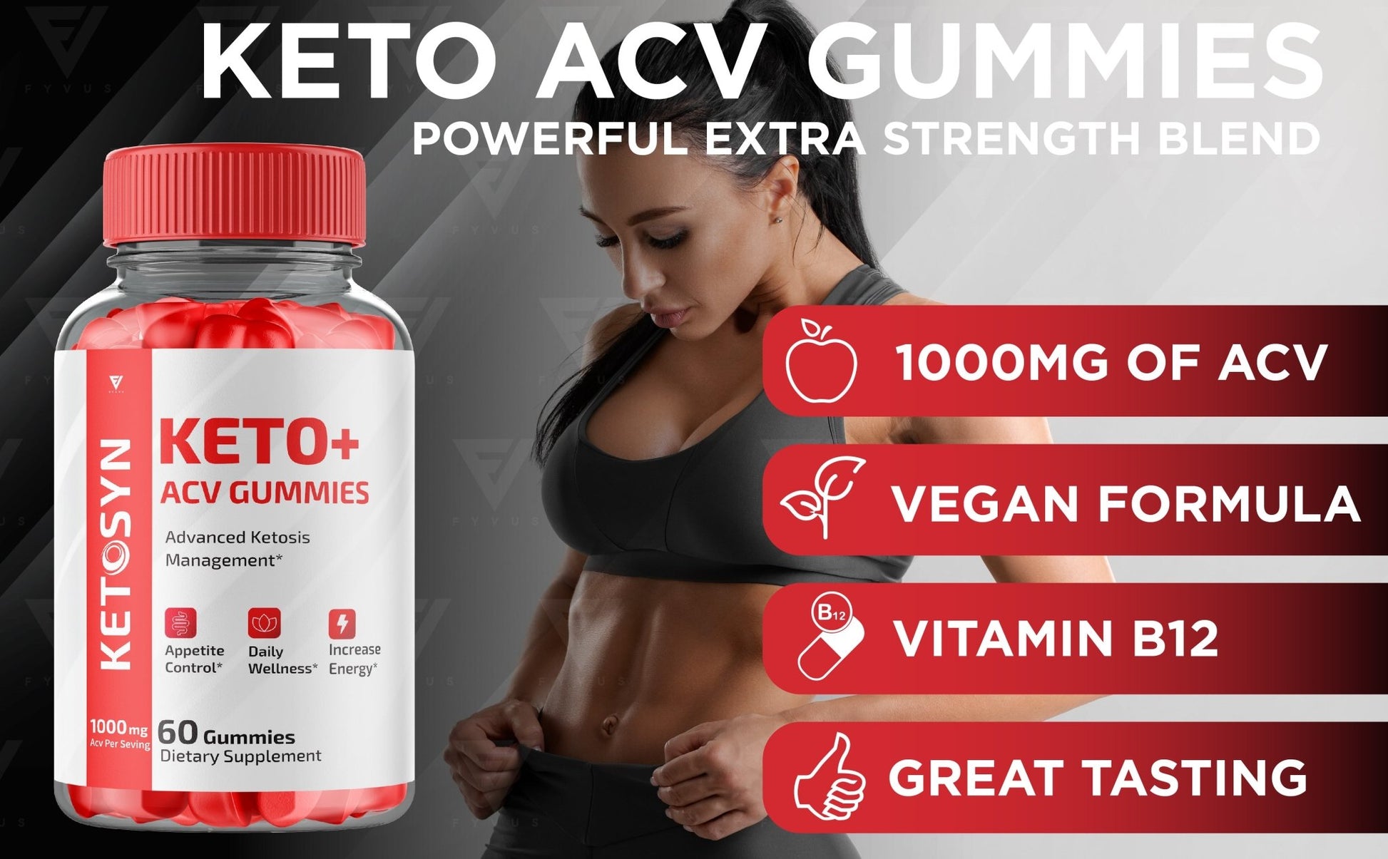 Ketosyn - Keto ACV Gummies - Vitamin Place