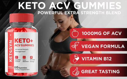 Ketosyn - Keto ACV Gummies - Vitamin Place