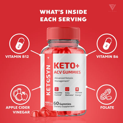 Ketosyn - Keto ACV Gummies - Vitamin Place