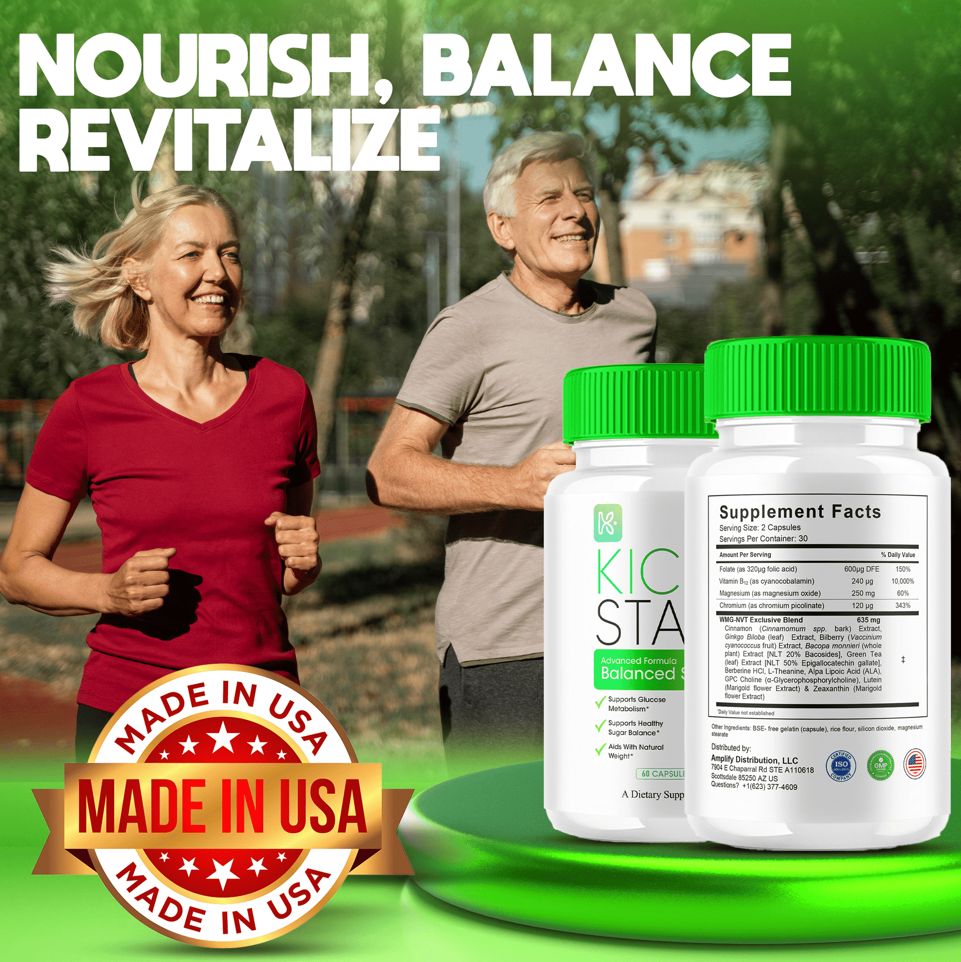 Kick Start Glycogen Capsules – Daily Wellness & Vitality Support | Vitamin-Place