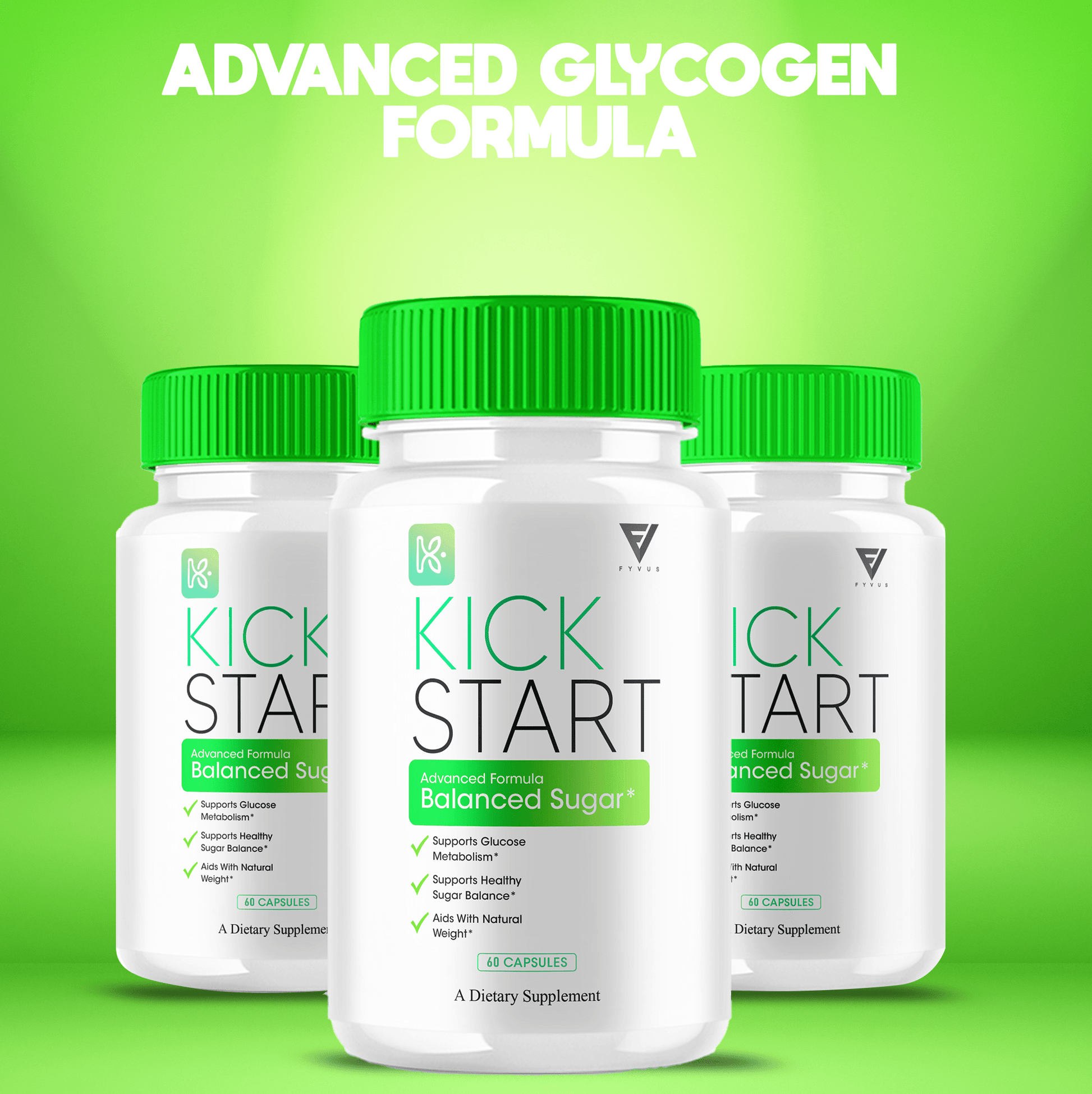 Kick Start Glycogen Capsules – Daily Wellness & Vitality Support | Vitamin-Place
