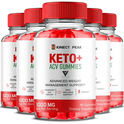 Kinect Peak ACV Gummies - Vitamin Place - Apple Cider Vinegar Gummies