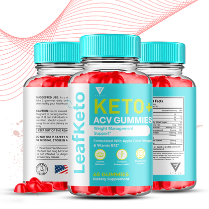 LeafKeto Keto ACV Gummies - Vitamin Place