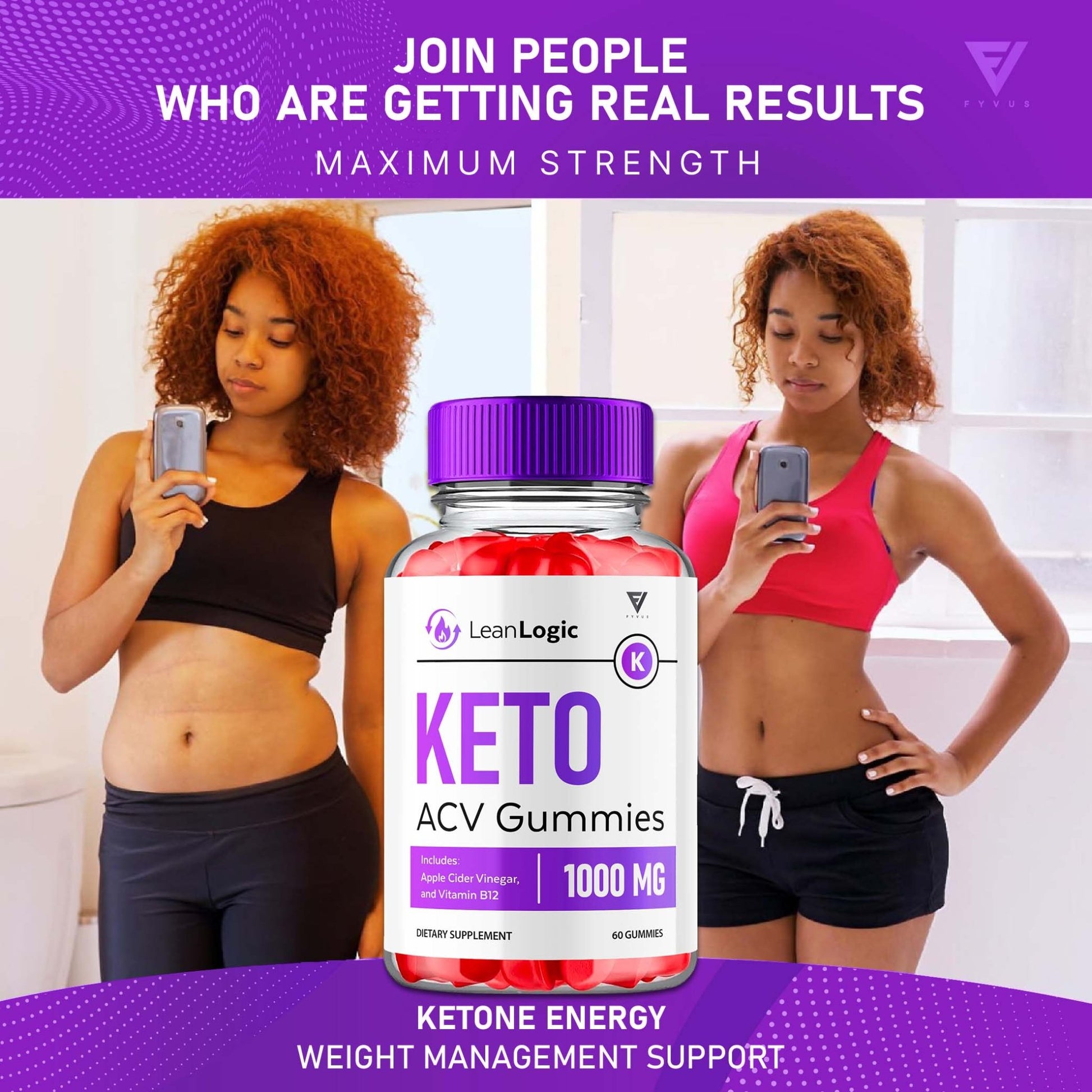 LeanLogic - Keto ACV Gummies - Vitamin Place