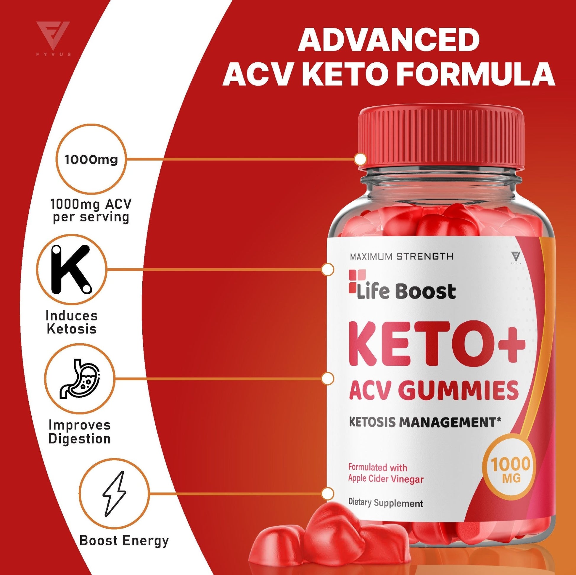Life Boost Keto ACV Gummies - Vitamin Place