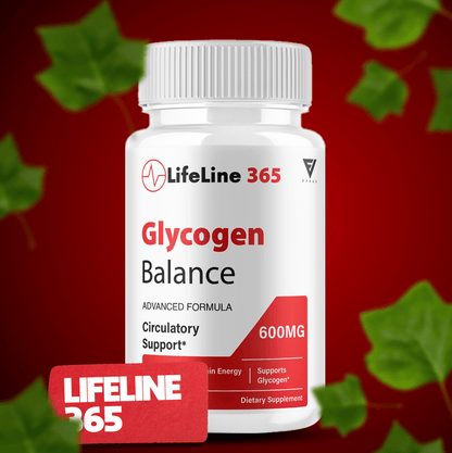 LifeLine 365 Glycogen Support Capsules - Vitamin Place - Blood Sugar Capsules