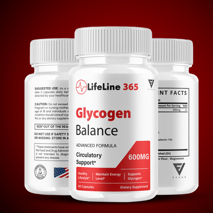 LifeLine 365 Glycogen Support Capsules - Vitamin Place - Blood Sugar Capsules