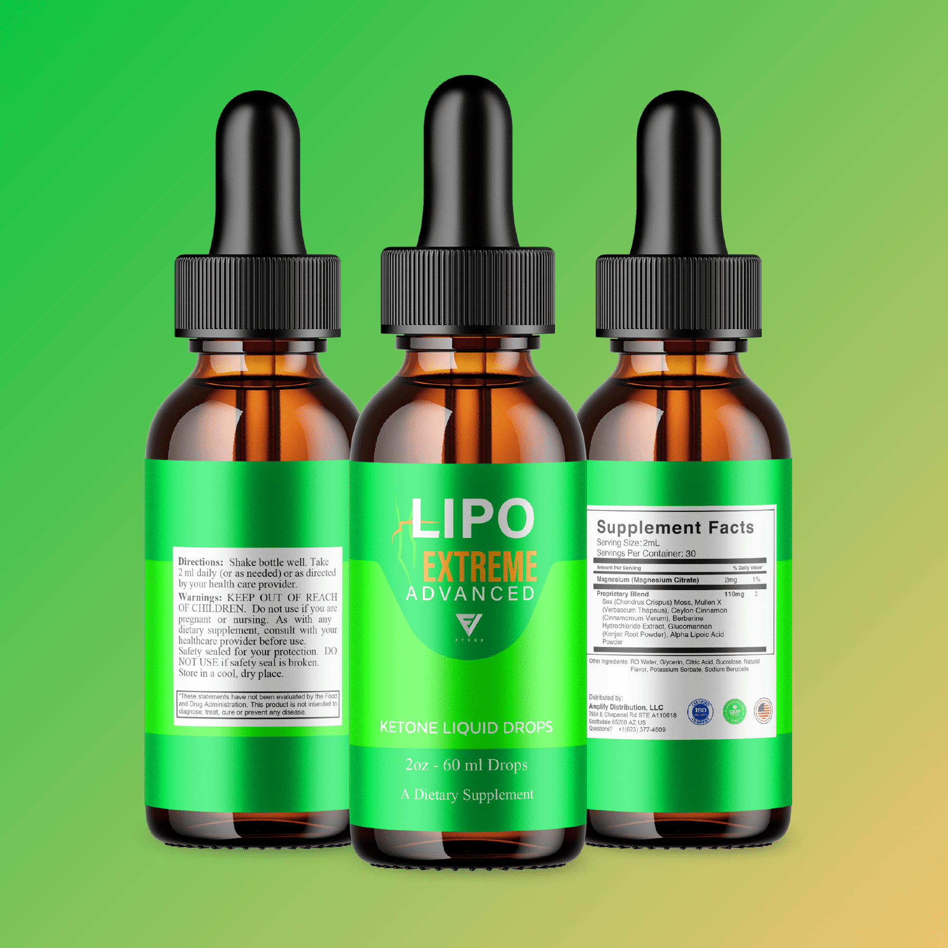 Lipo Extreme Drops - Vitamin Place - Drops
