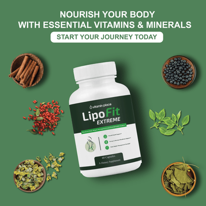 Lipofit Extreme Capsules - Vitamin Place - Metabolism & Wellness