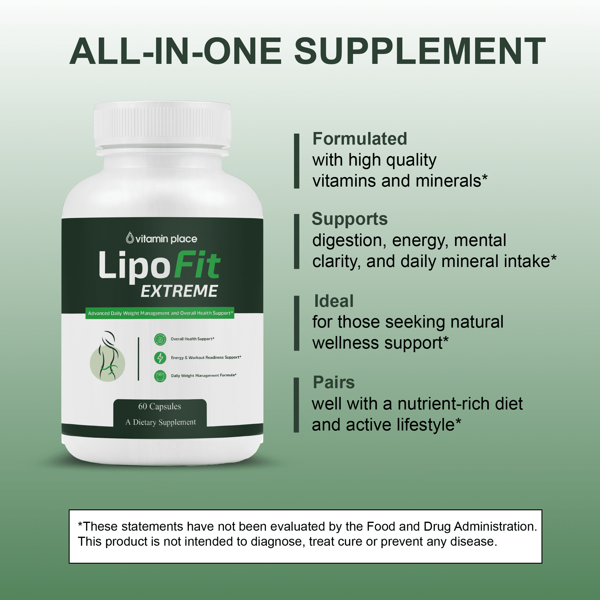 Lipofit Extreme Capsules - Vitamin Place - Metabolism & Wellness