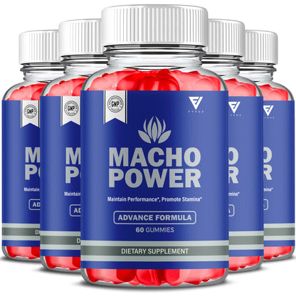 Macho Power Gummies - Vitamin Place - Sports Nutrition