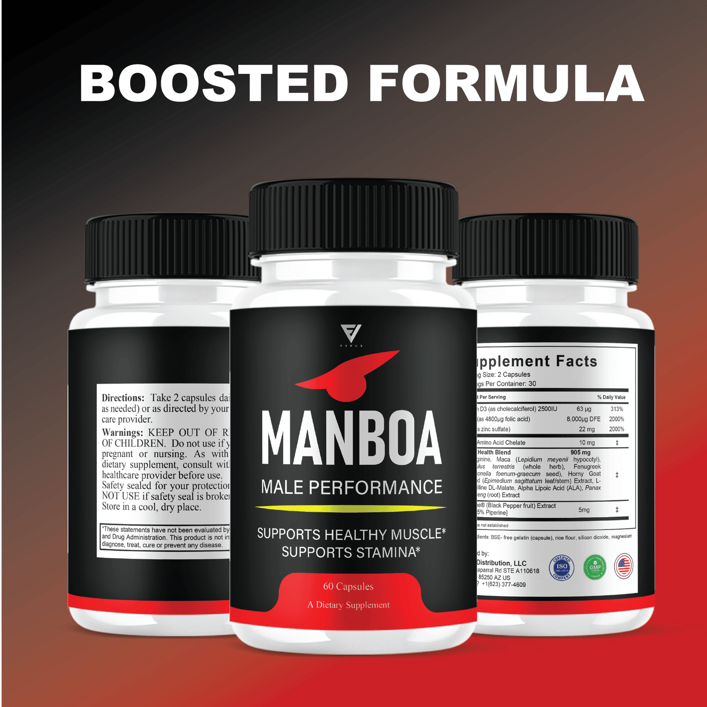 Manboa Capsules - Vitamin Place - Men's Health