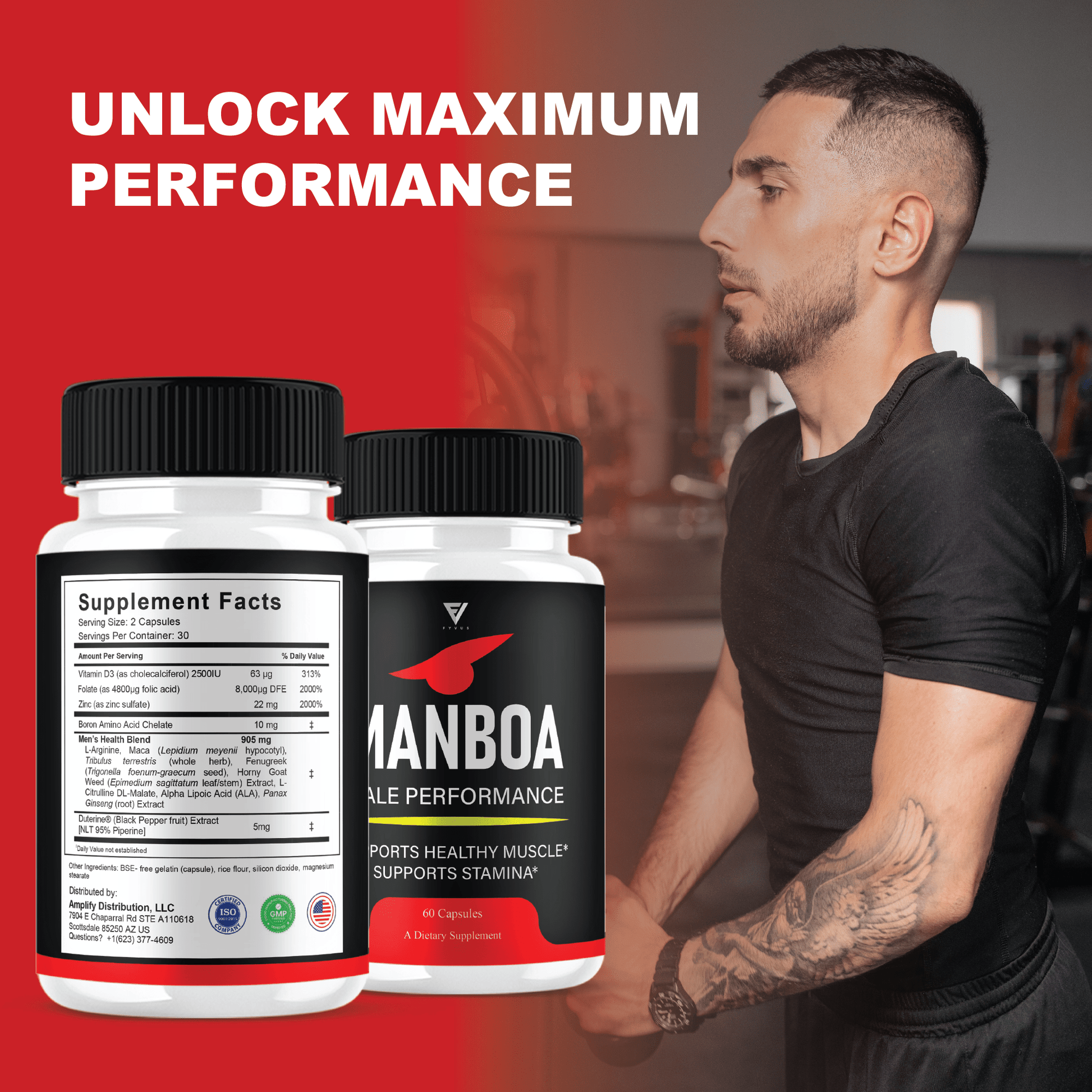 Manboa Capsules - Vitamin Place - Men's Health
