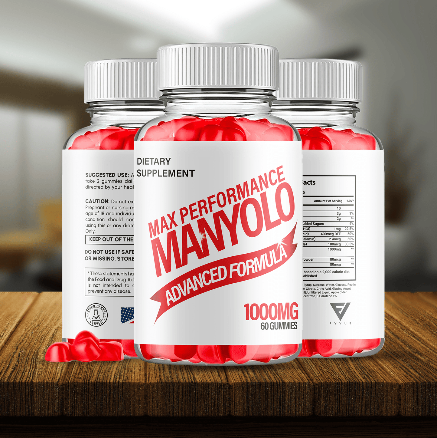 Manyolo Gummies - Vitamin Place - Sports Nutrition