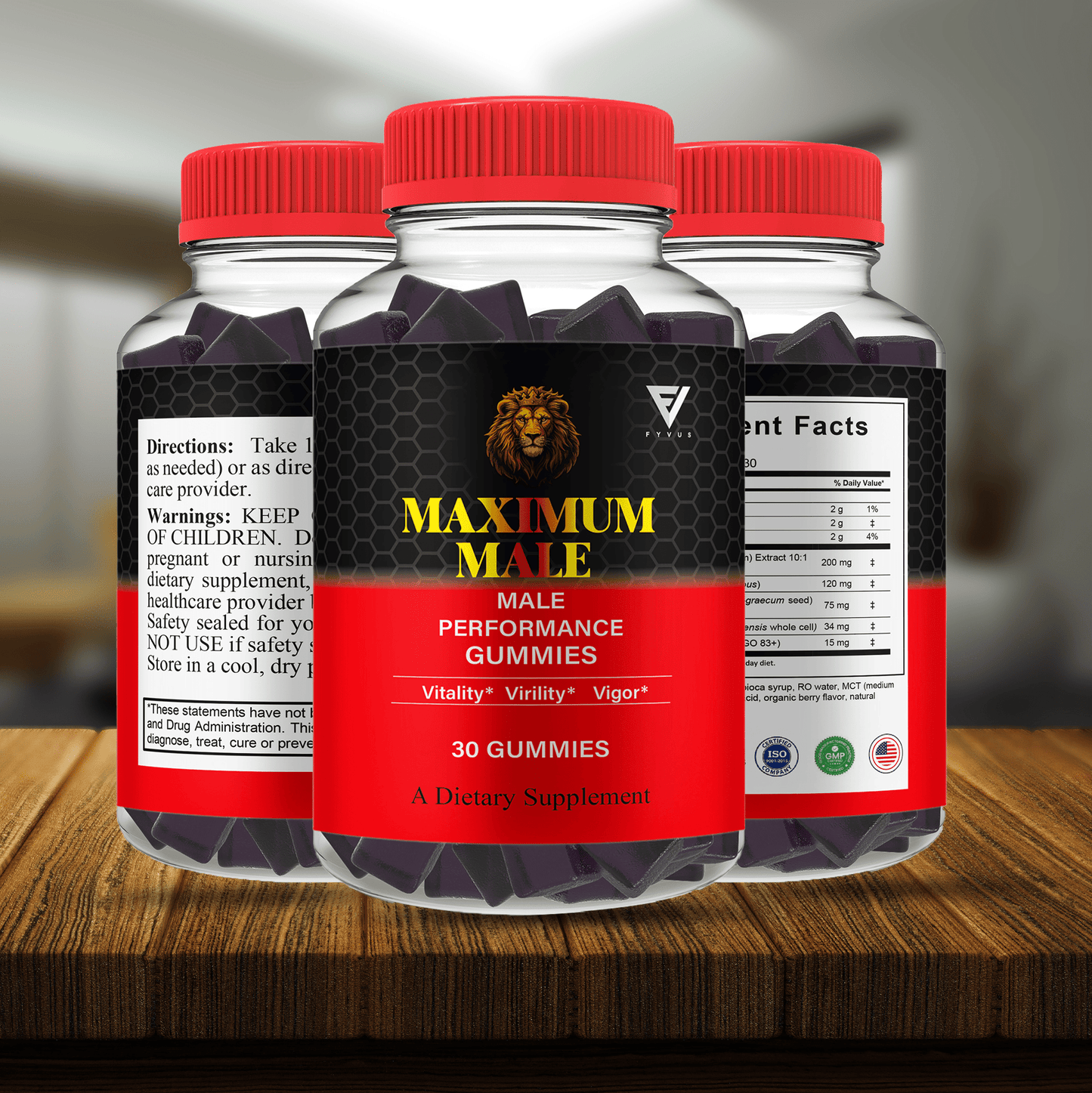 Maximum Male Gummies - Vitamin Place - Sports Nutrition