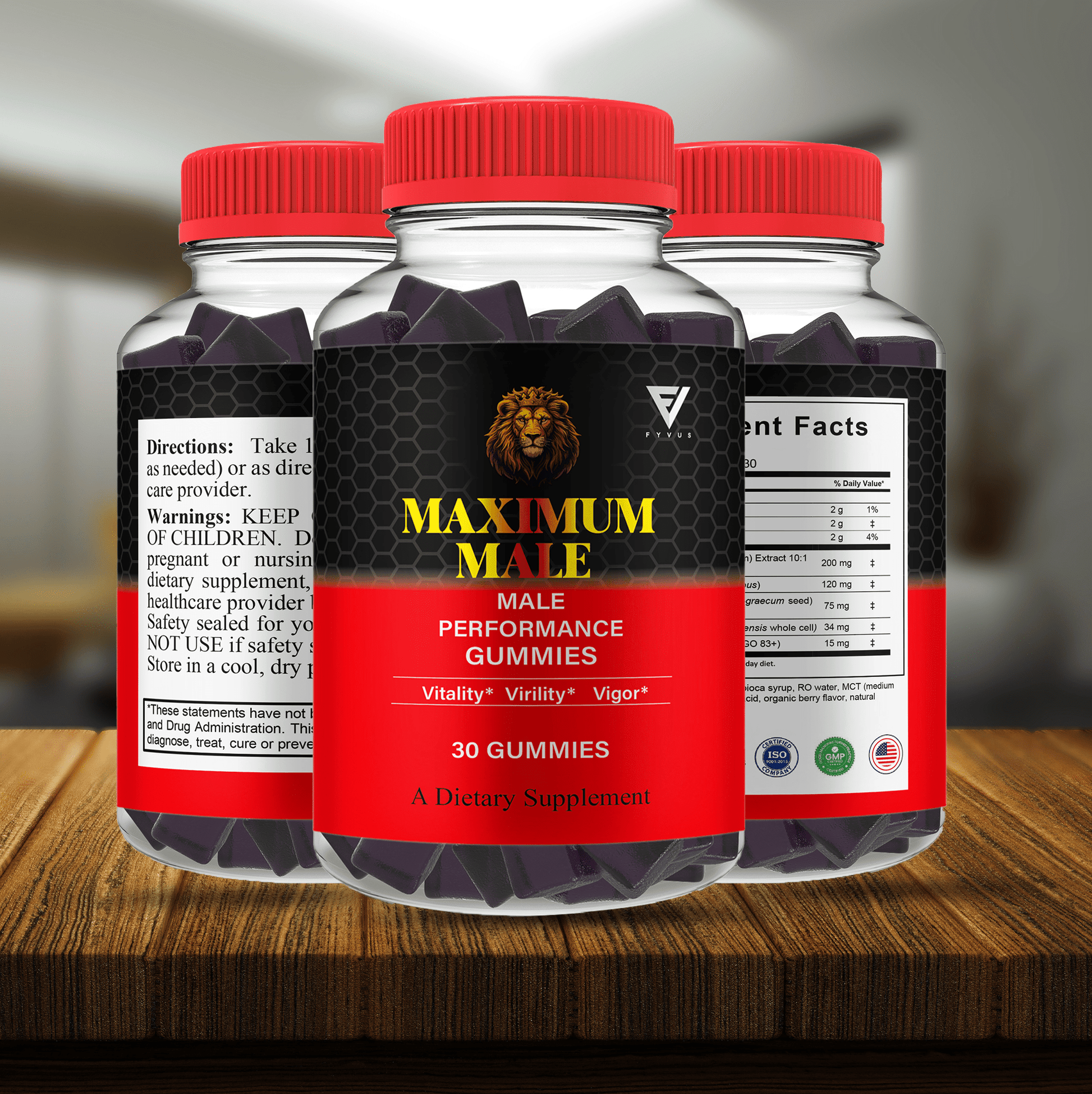 Maximum Male Gummies - Vitamin Place - Sports Nutrition