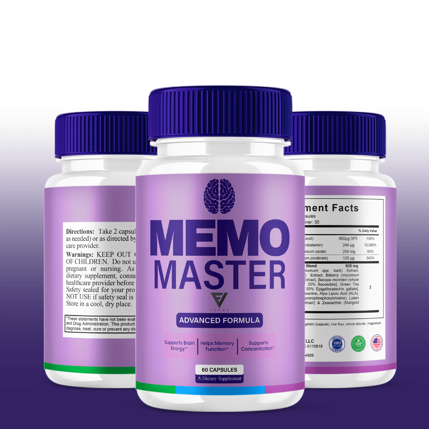 Memo Master Capsules - Vitamin Place