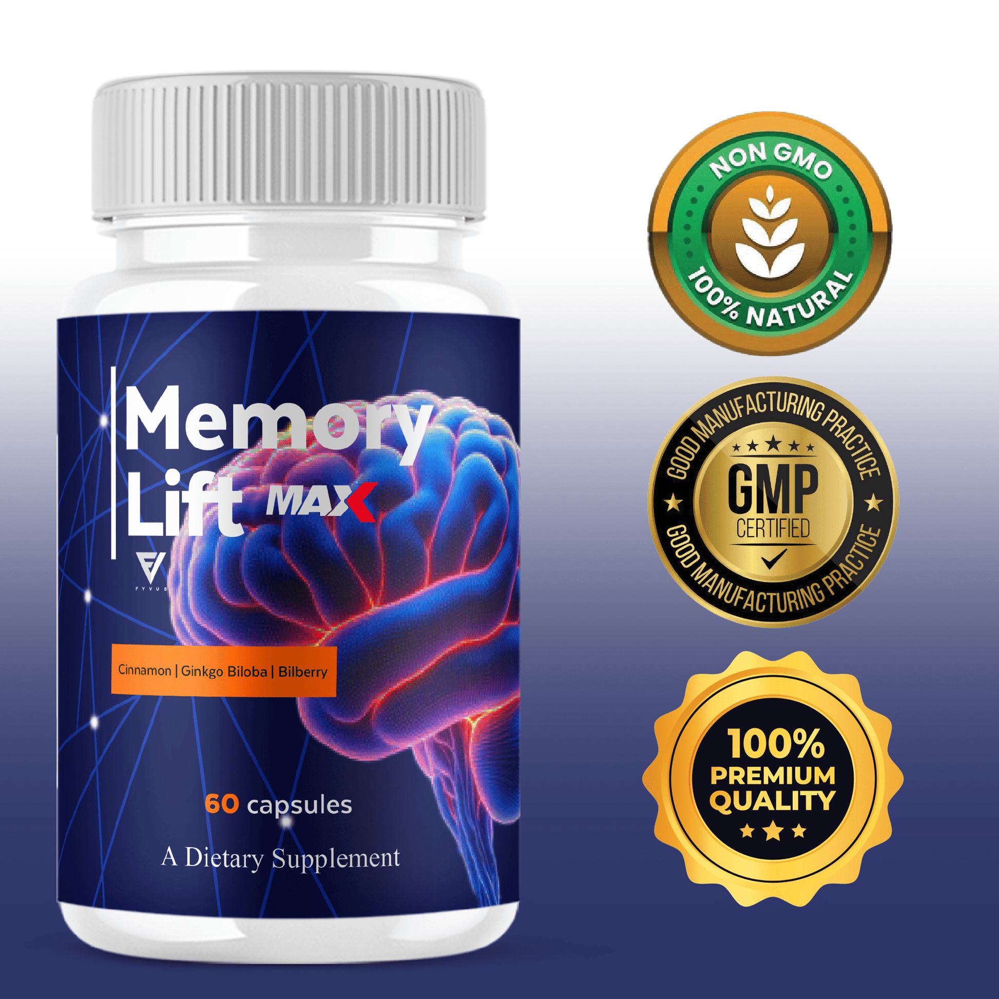 Memory Lift Capsules - Vitamin Place - Brain & Cognitive