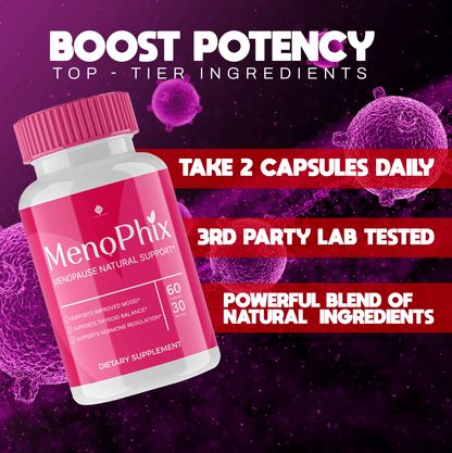 MenoPhix Capsules - Vitamin Place - Blood Sugar Capsules